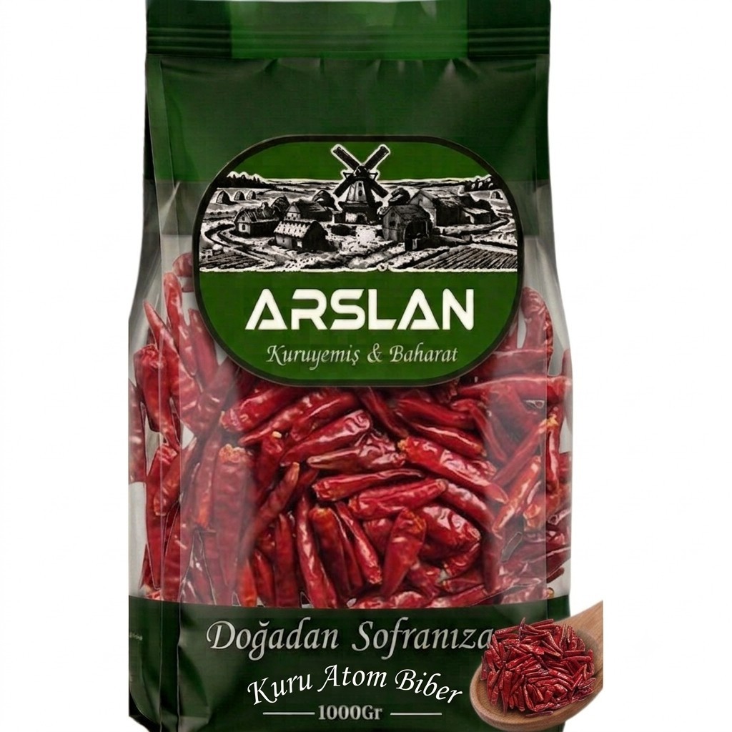 Arslan Dökme Atom Biber 1Kg
