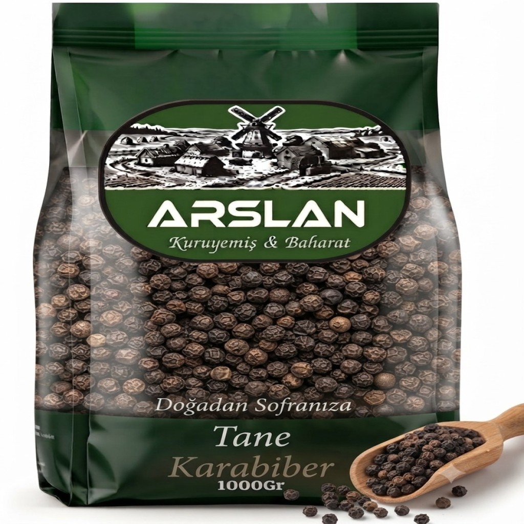 Arslan Tane Karabiber 1Kg