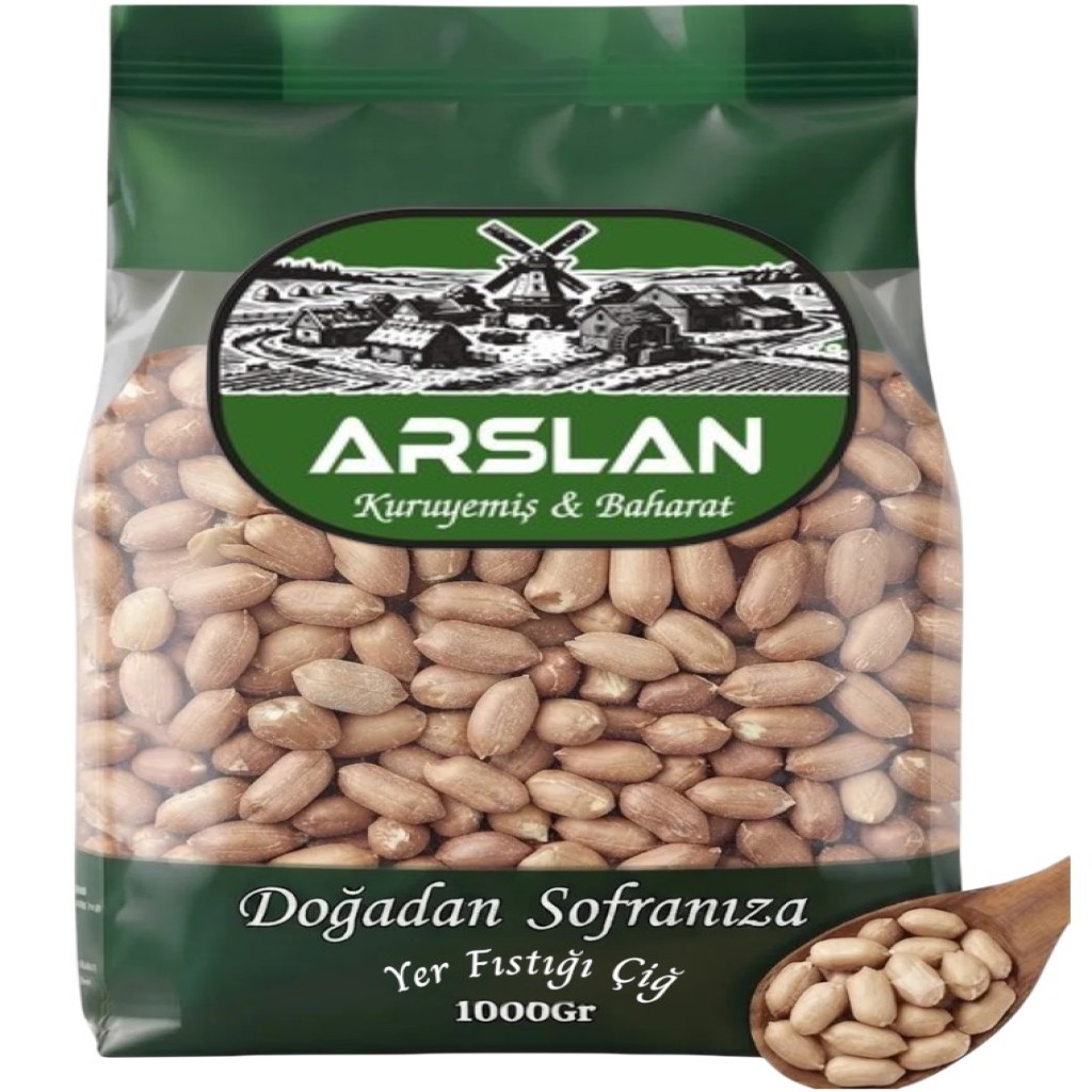 Arslan Yer Fıstığı Çiğ 1Kg