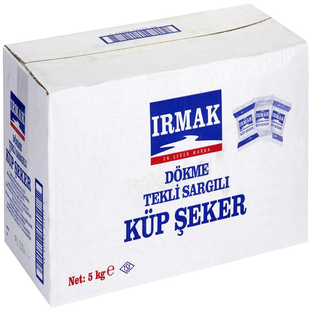 Irmak Sargılı Küp Şeker 5Kg
