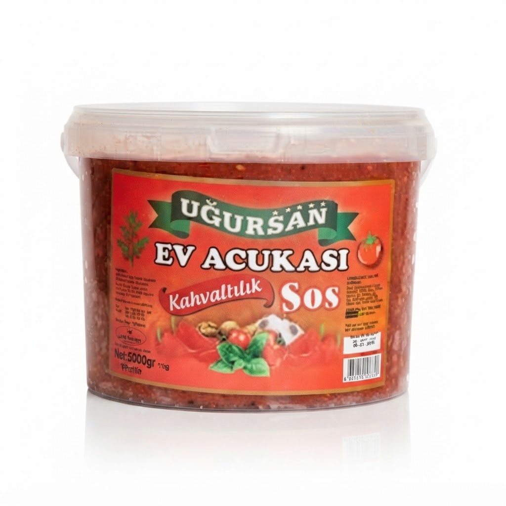 Uğursan Acuka Ve Kahvaltılık Sos 5Kg