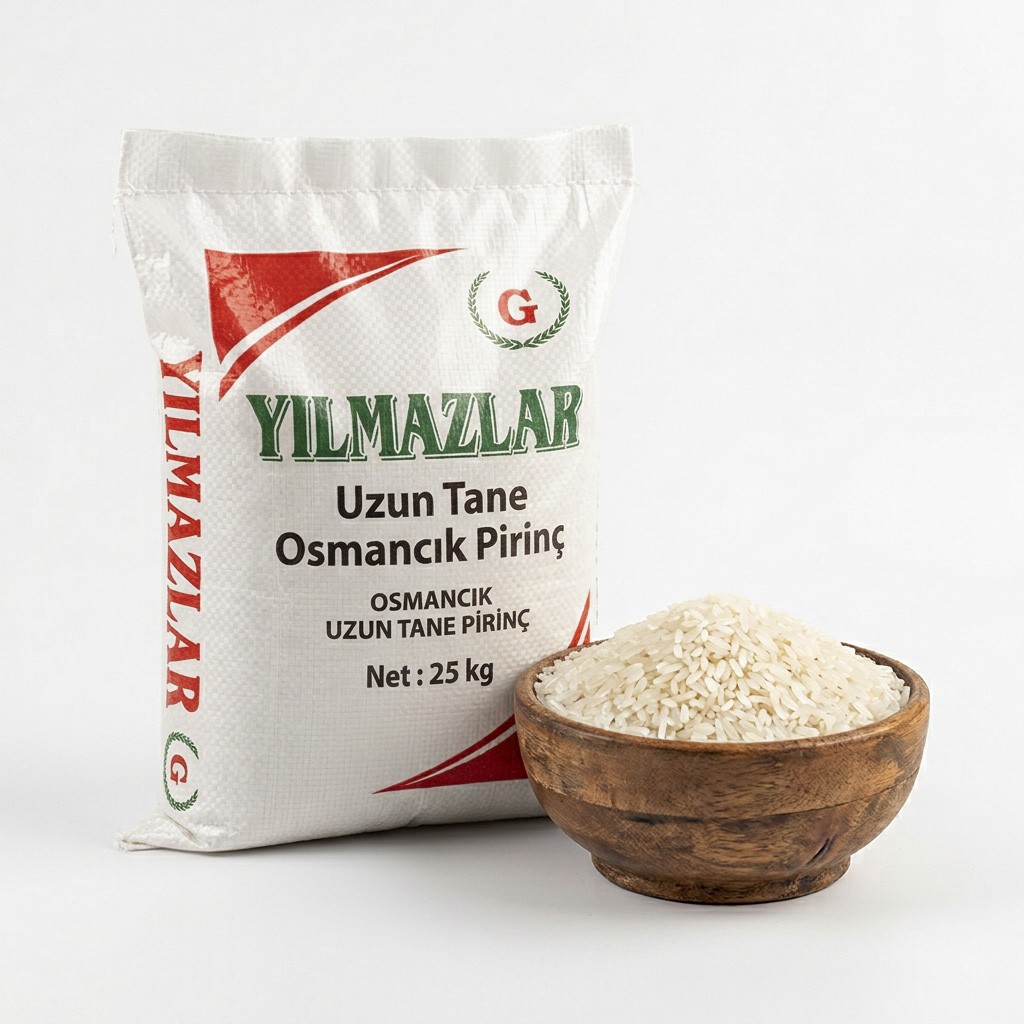 Yılmazlar Osmancık Pirinç 25Kg